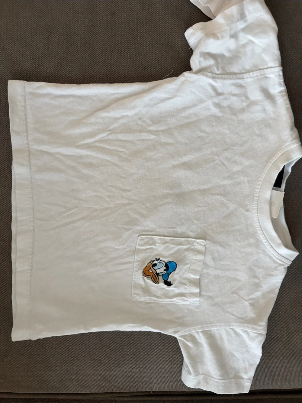 Ralph Lauren White Short-Sleeve Tee with Green Truck Graphic